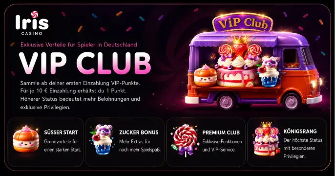 IRIS Casino VIP-Club banner